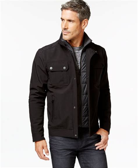 michael kors men's track jacket|michael kors men's hipster jacket.